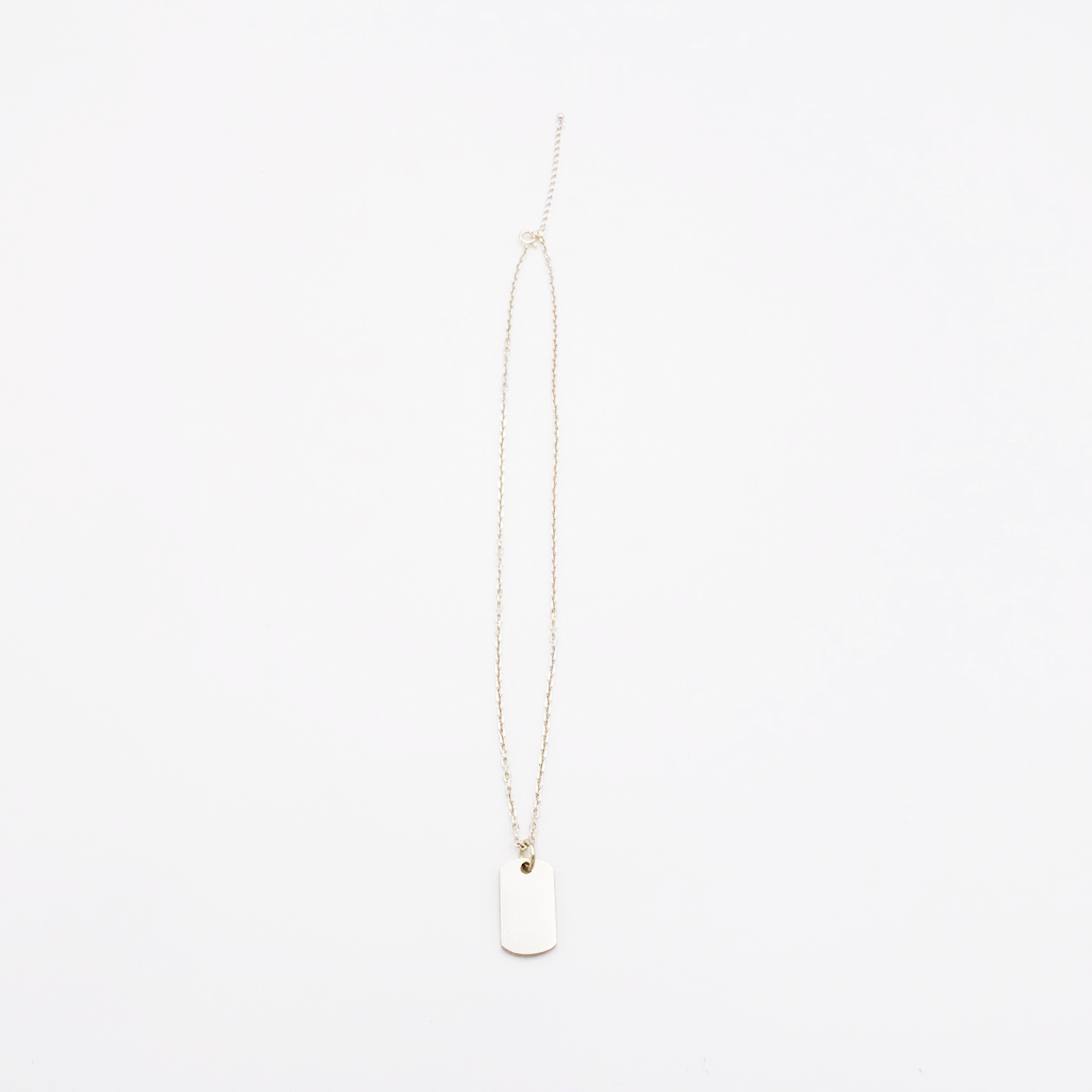 フラッグスタッフ シルバー ネックレス NARROW NECKLACE - ネックレス