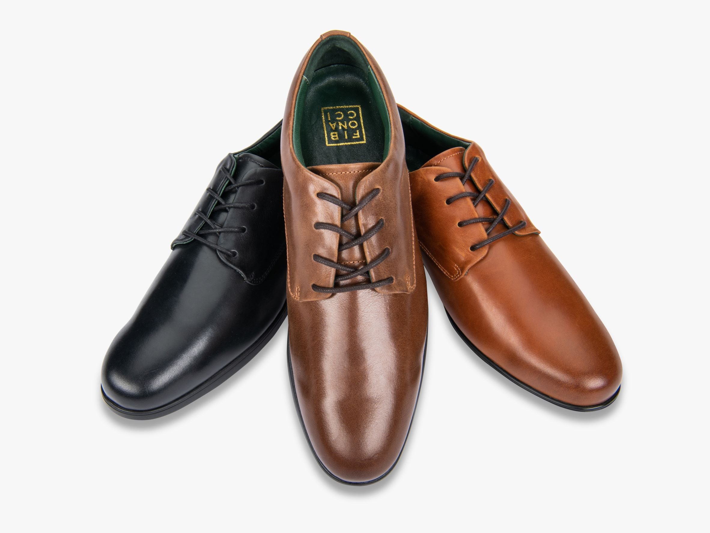 Men's Derby & Leather Dress Shoes | Fibonacci Footwear