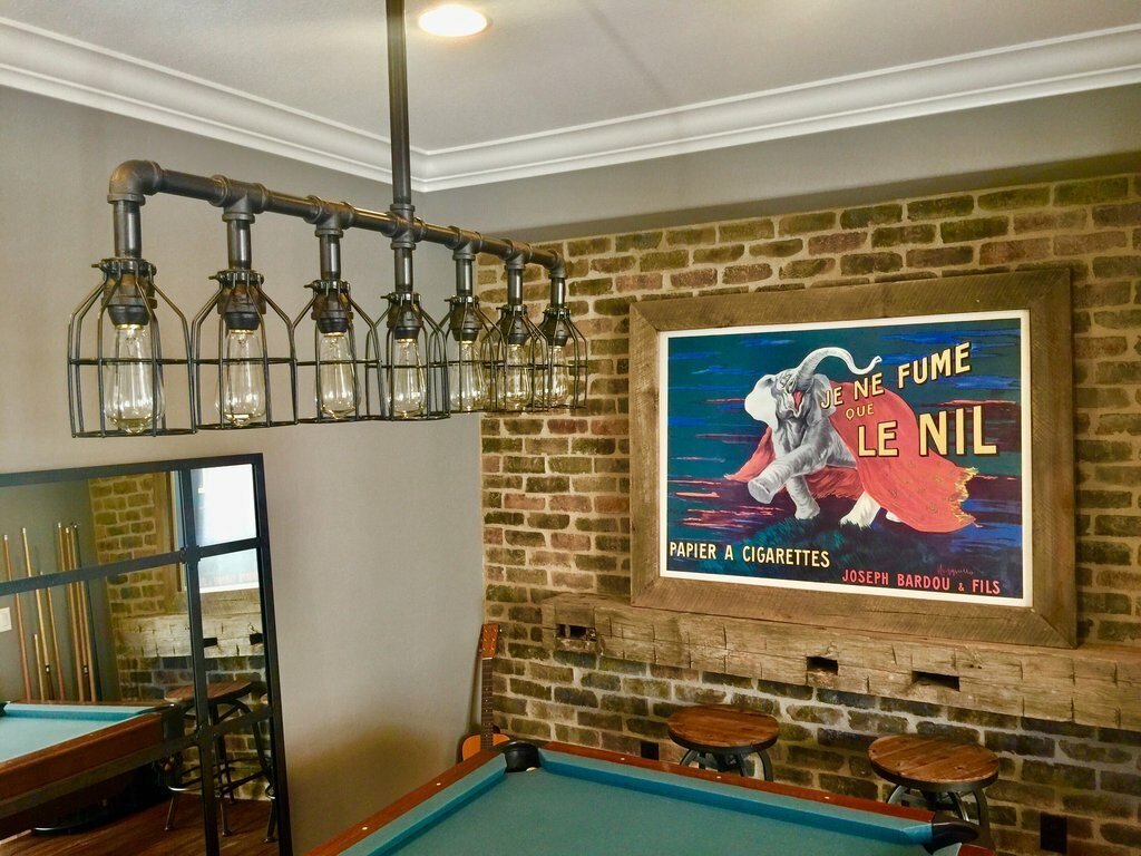 billiard light fixture