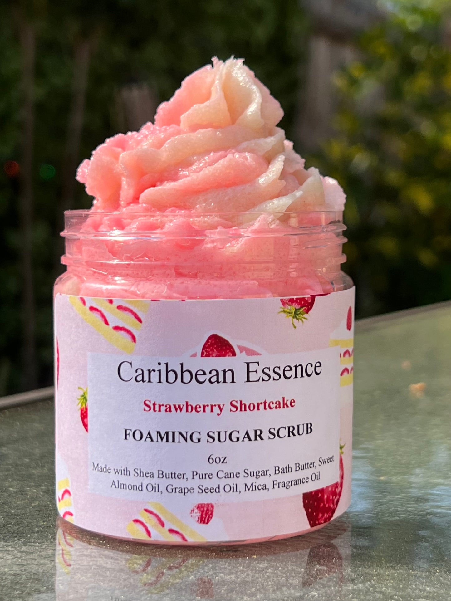 Strawberry Shortcake Foaming Sugar Scrub
