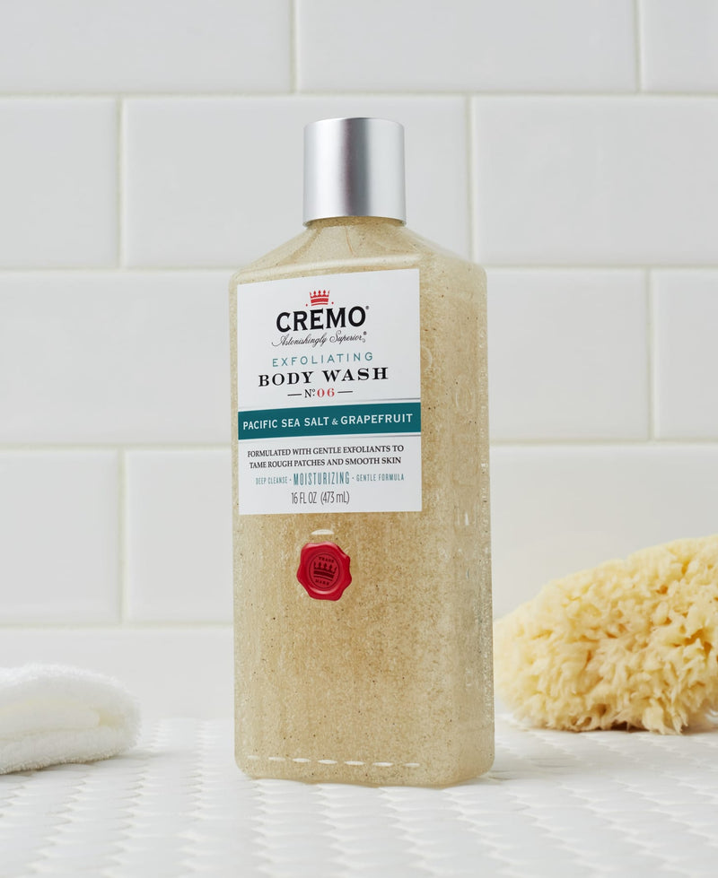 Exfoliating Pacific Sea Salt & Grapefruit Body Wash