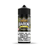 Baron Peach eLiquid - 120ml bottle of freebase nicotine eLiquid with a rich peach flavour