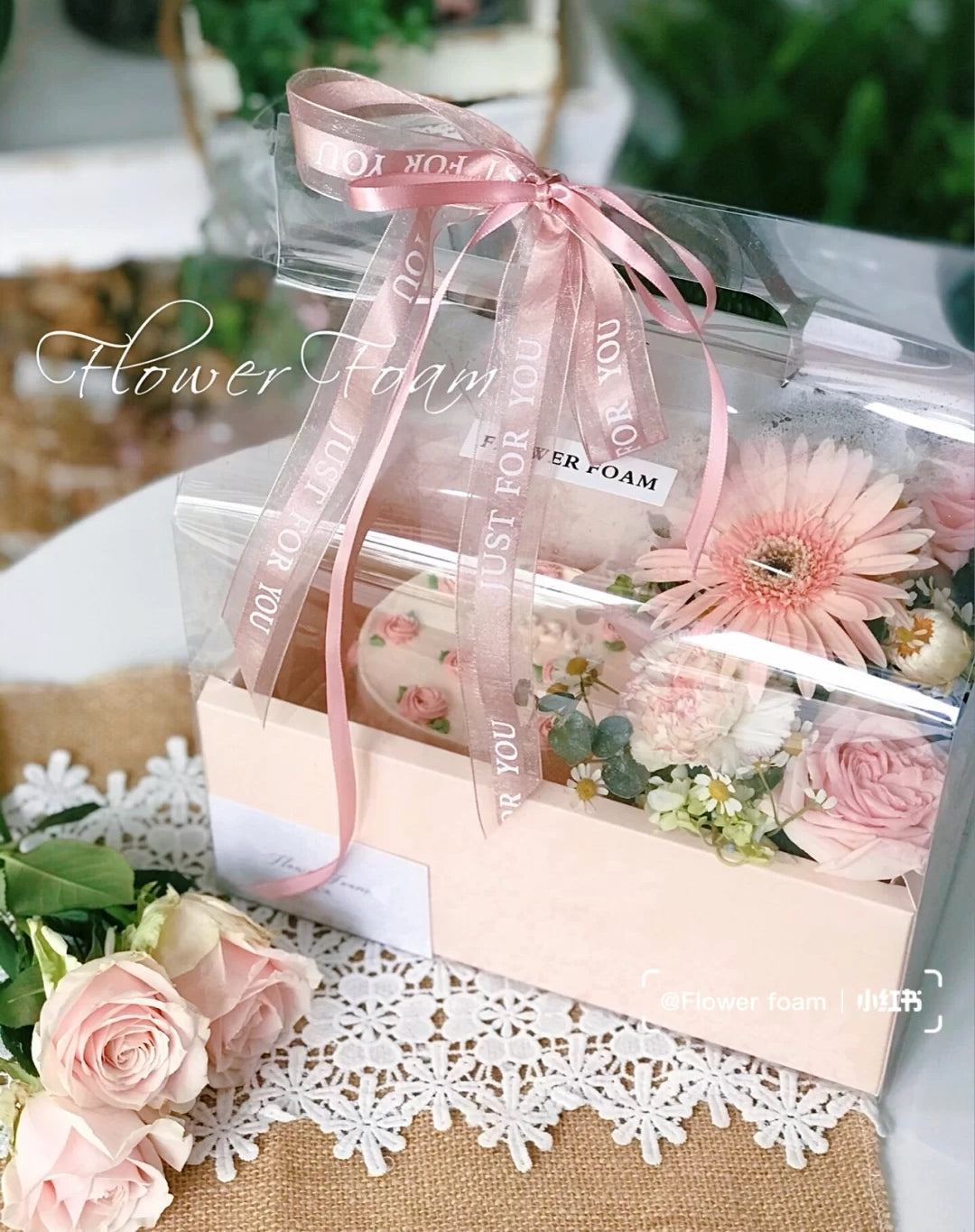 Por qué no recuerda Facilitar Gift box - Cake & flowers packaging box clear transparent 2 in 1 gift –  Sweet Confessions