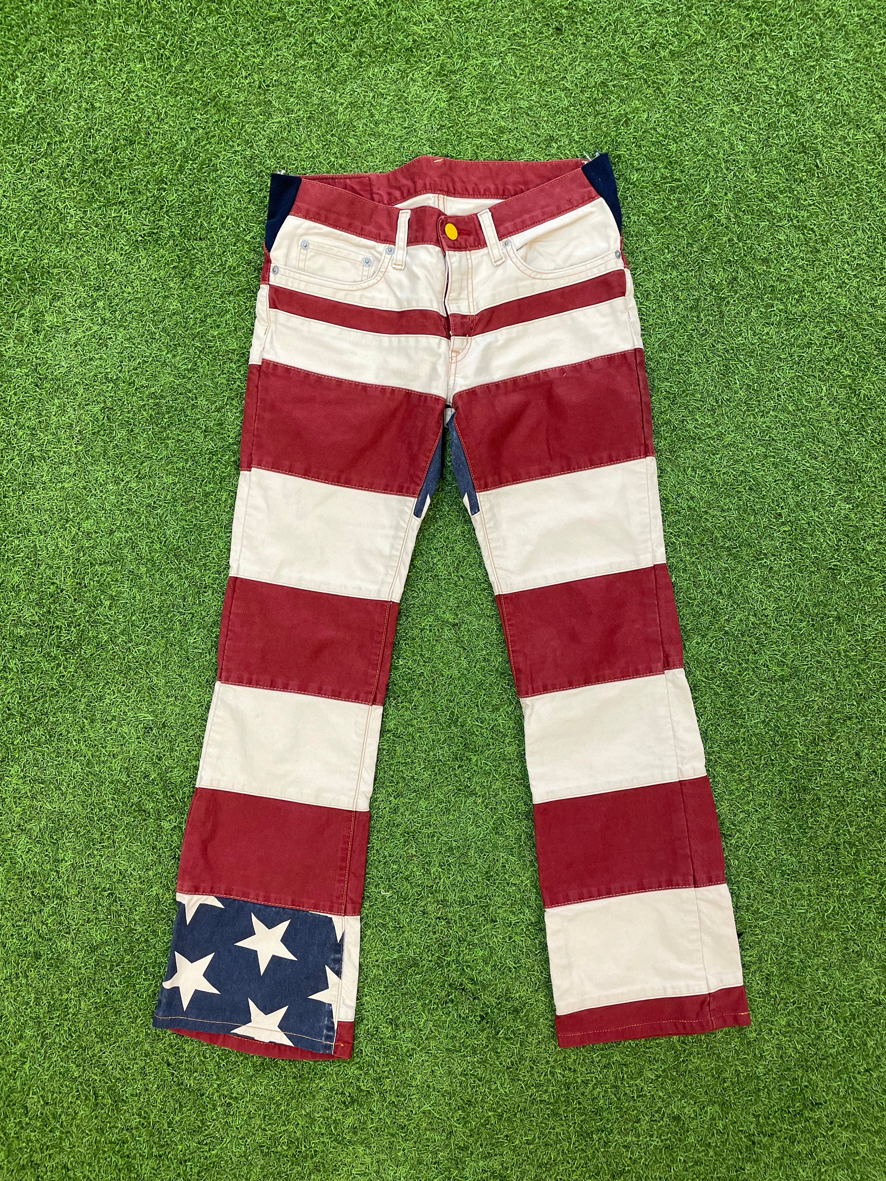 american flag jeans