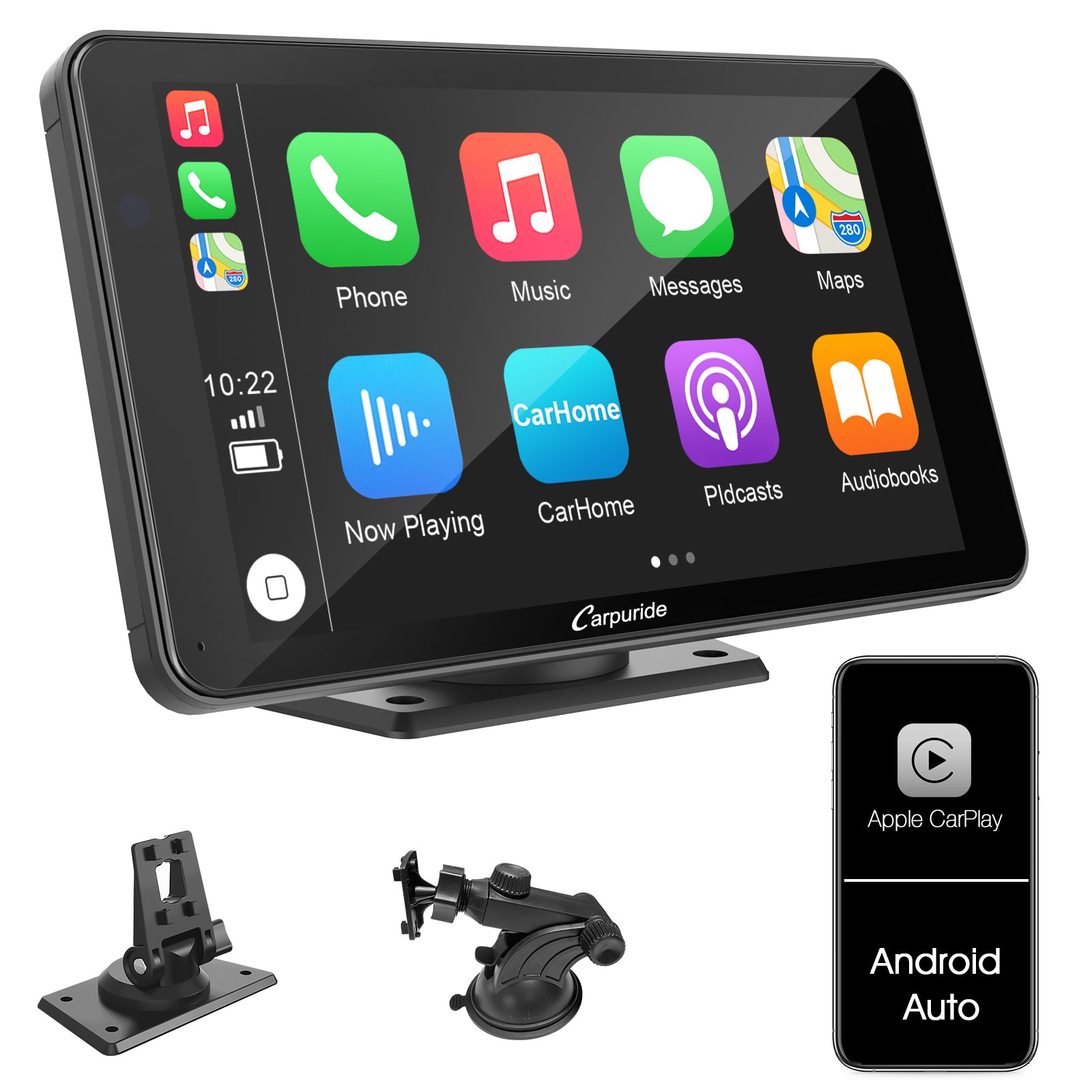 Stamboom Oceaan Installatie Car Stereo with Carplay/Android Auto, Plug and Play Quick Install, Sui