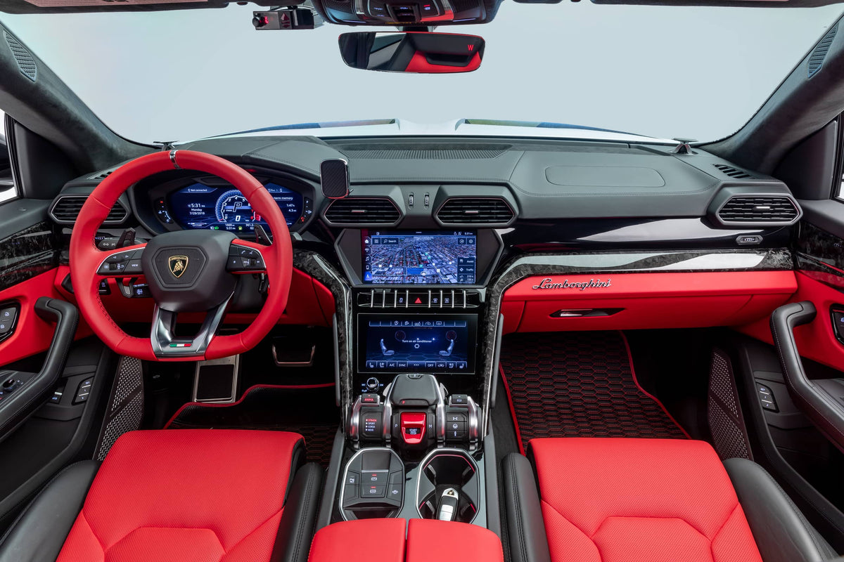 lamborghini truck interior