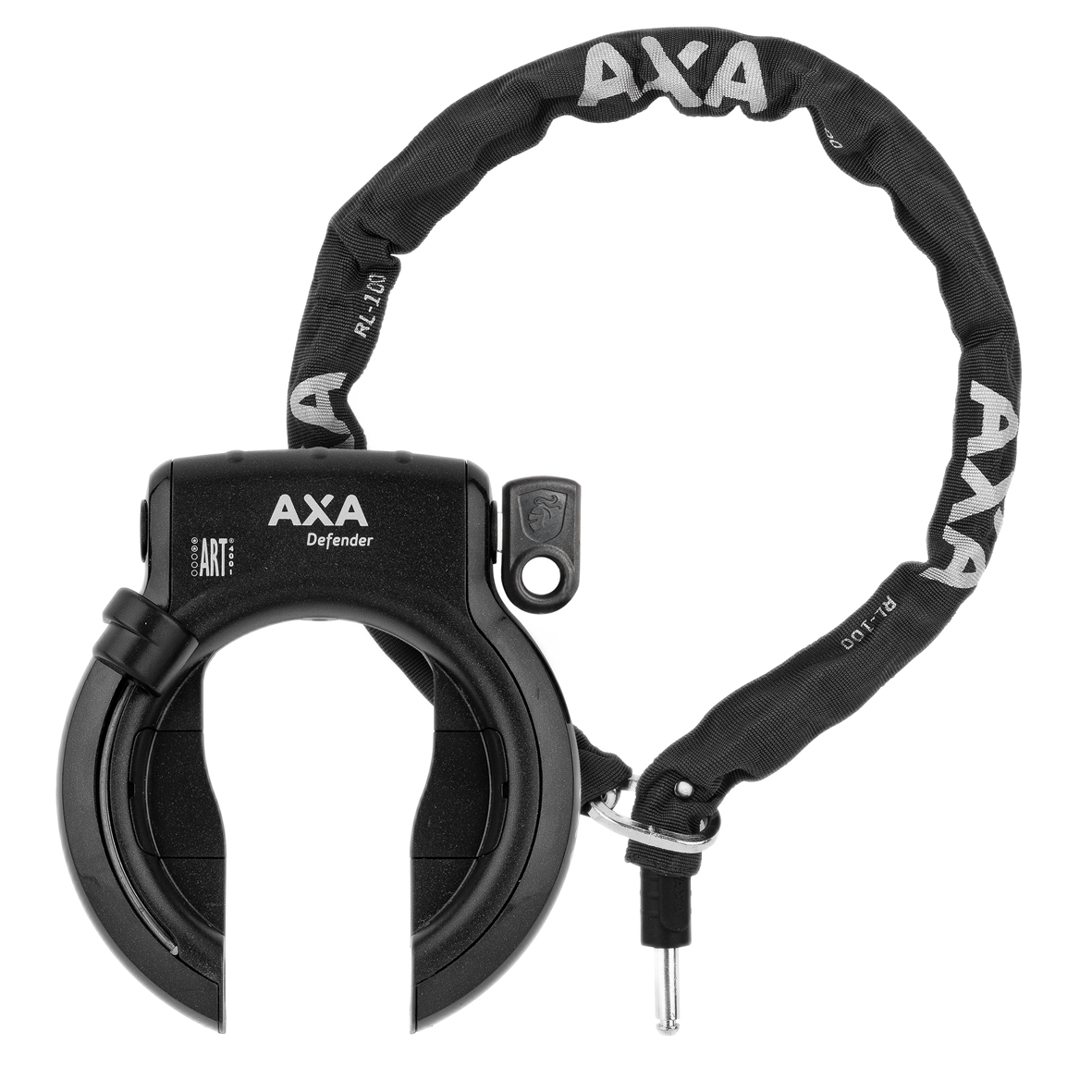 Pakket Neem een ​​bad bekken Axa Defender slot & ketting – NkdBike