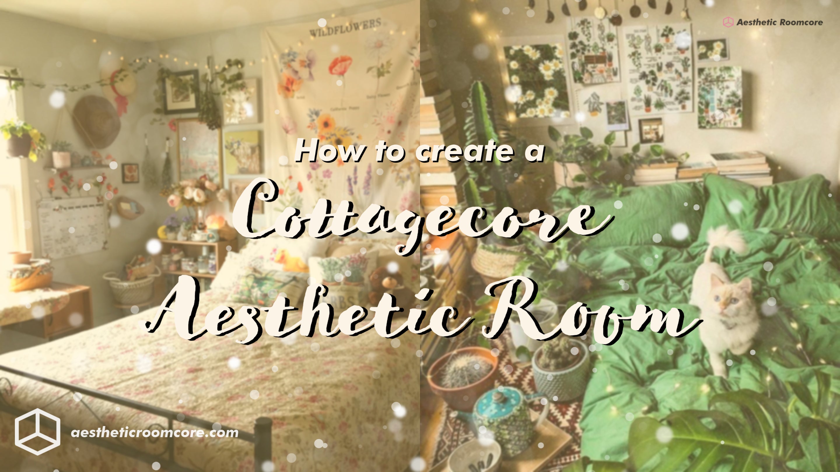 How to Create a Cottagecore Aesthetic Room | Aesthetic Room