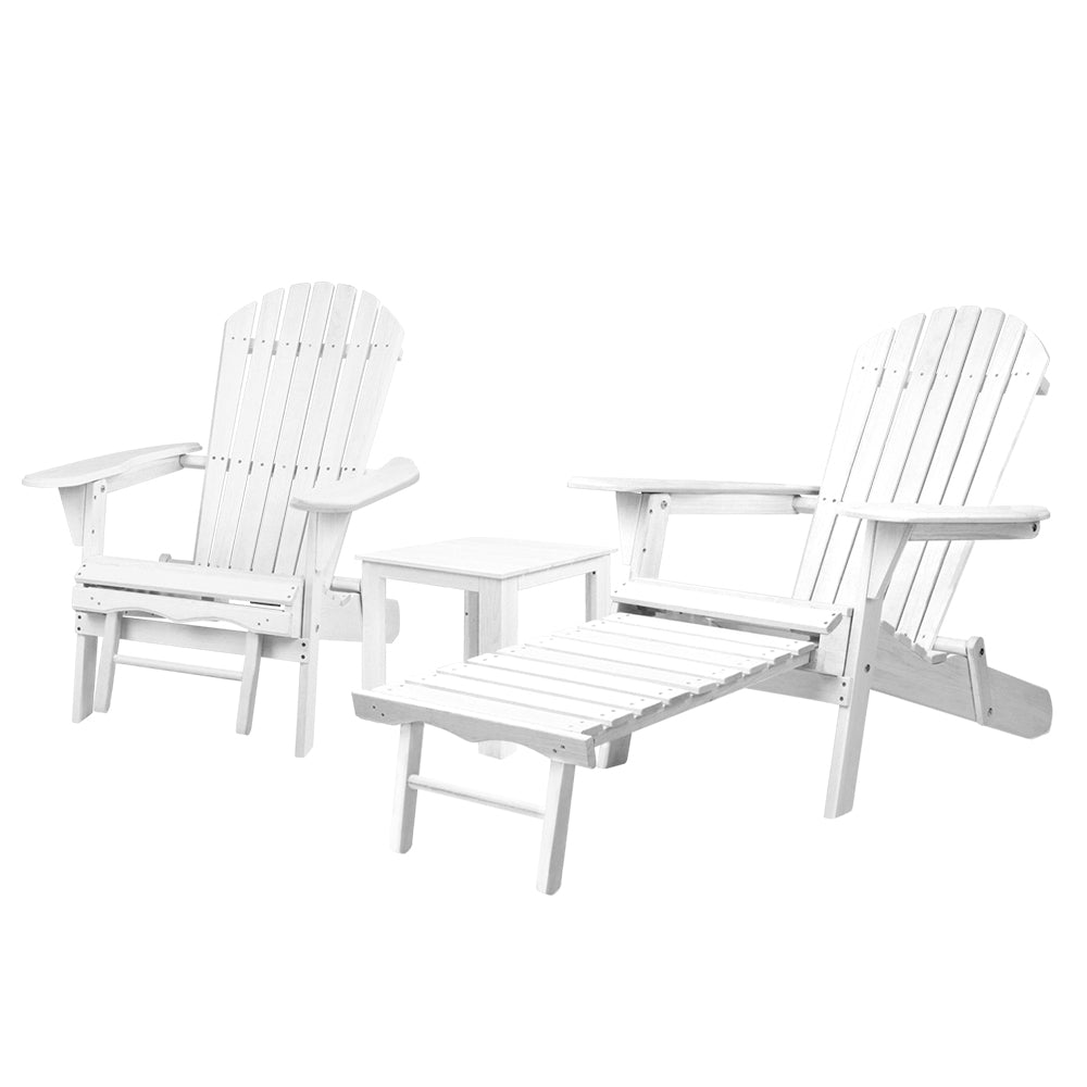 adirondack 3 piece outdoor set