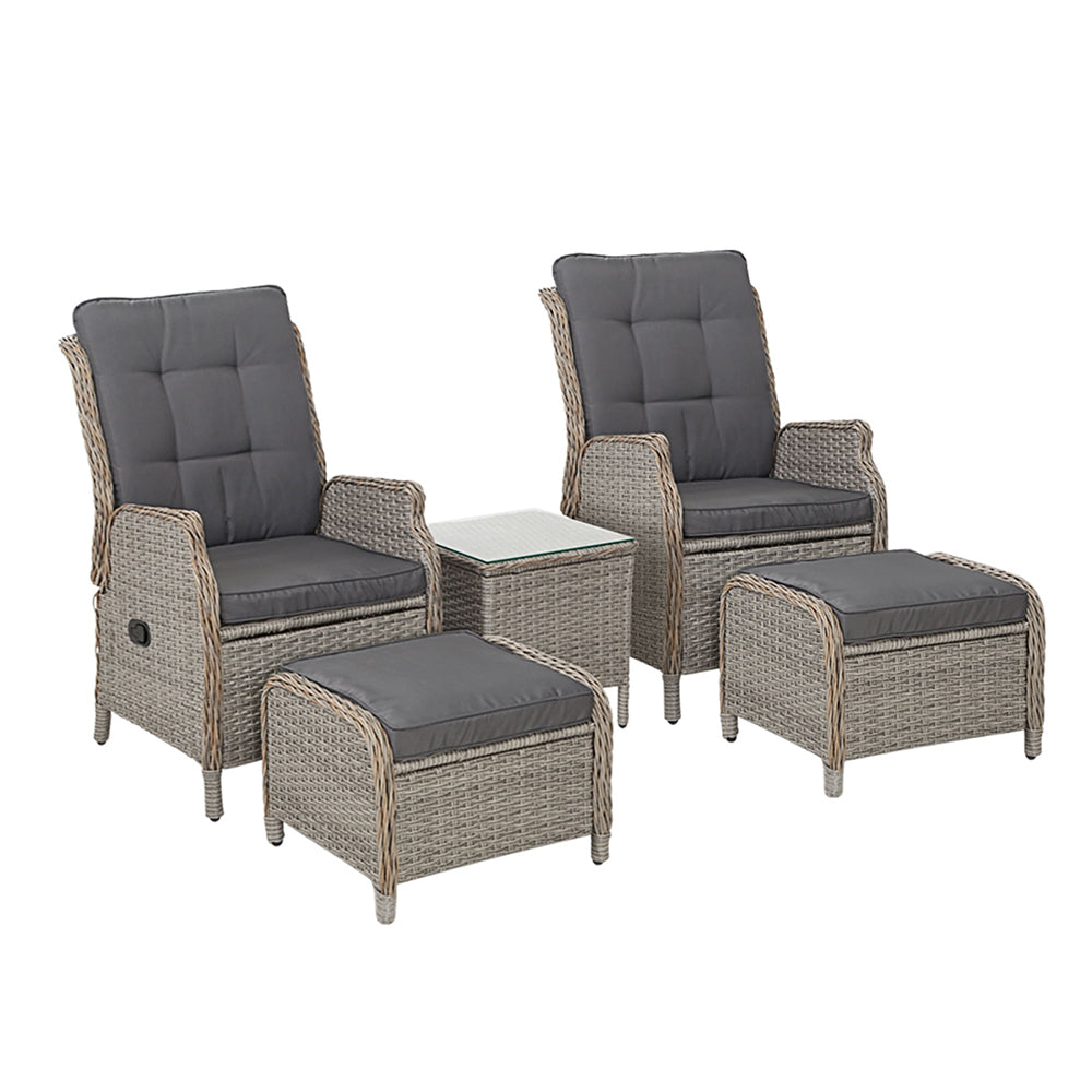 skylar reclining armchair lounge set