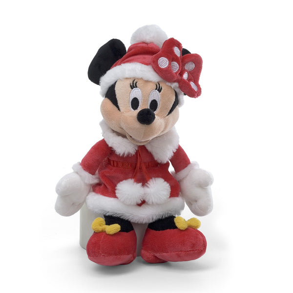 christmas minnie mouse soft toy