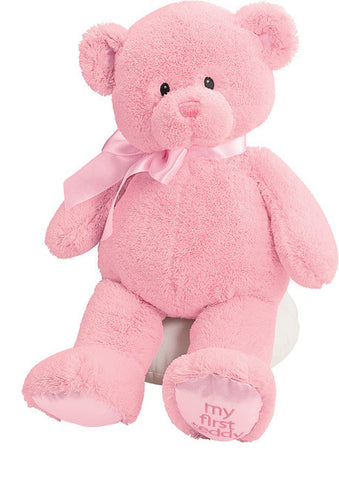 My First Teddy 18" Plush Teddy Bear Pink - GUND Baby