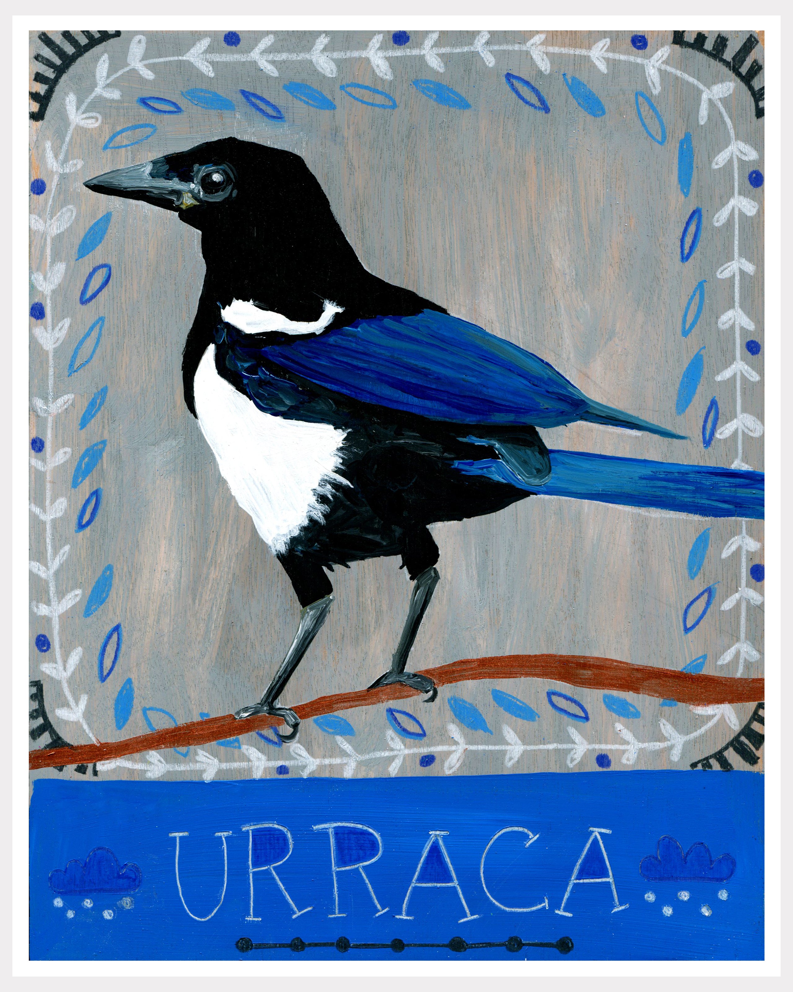 Animal Totem Print - Urraca – Jessica Swift