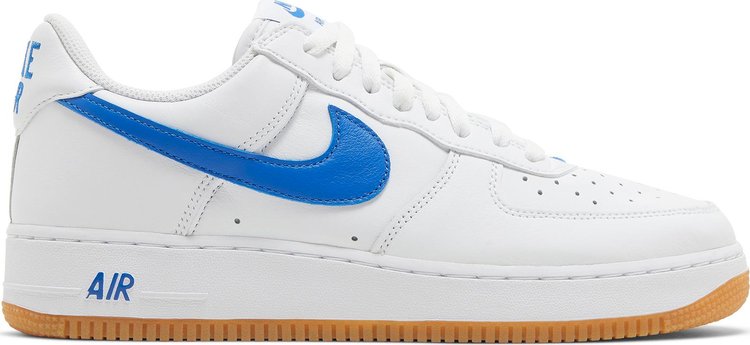 white royal blue nike air force 1