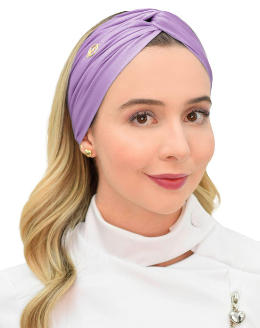 Turbante Lavanda - jalecos-mania Feminino, Gabardine Premium, Jalecos Mania, Lavanda, Turbantes