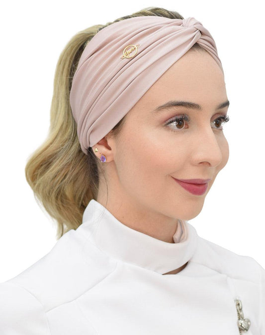 Turbante Nude - jalecos-mania Feminino, Gabardine Premium, Jalecos Mania, Nude, Turbantes