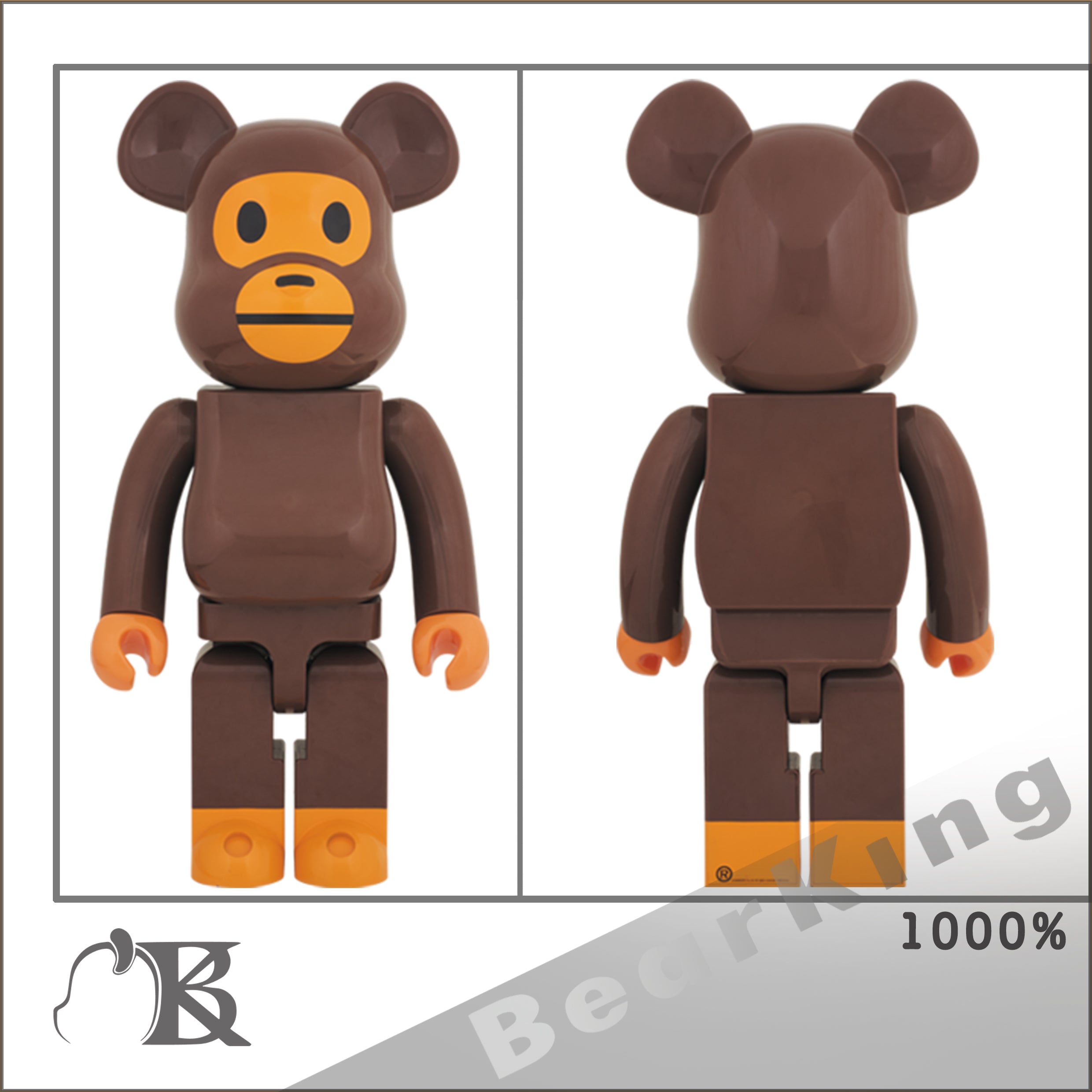 Bape cleverin BE@RBRICK BABY MILO(R)-