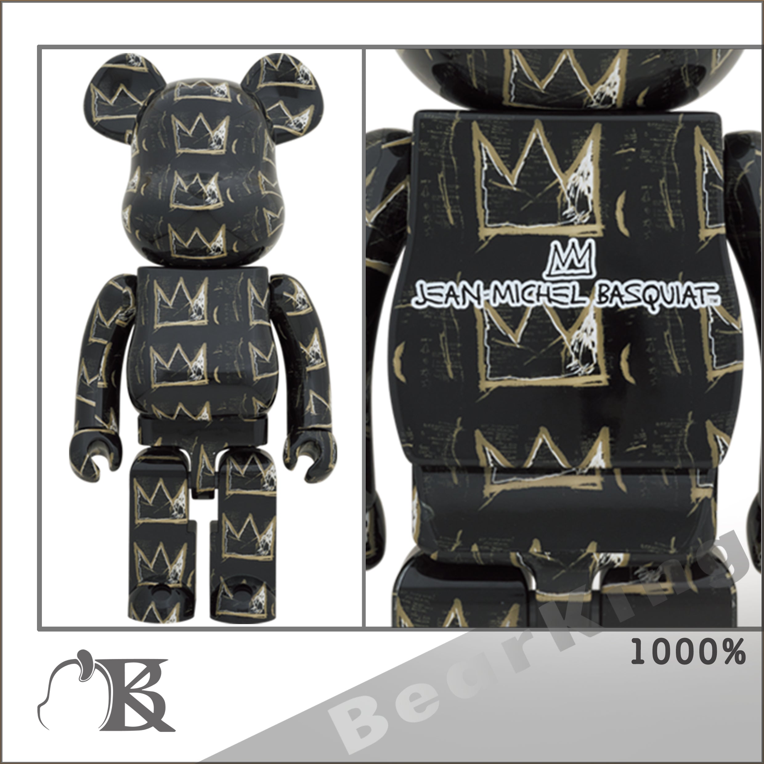 BE@RBRICK JEAN-MICHEL BASQUIAT #8 1000％ その他 | mediacenter