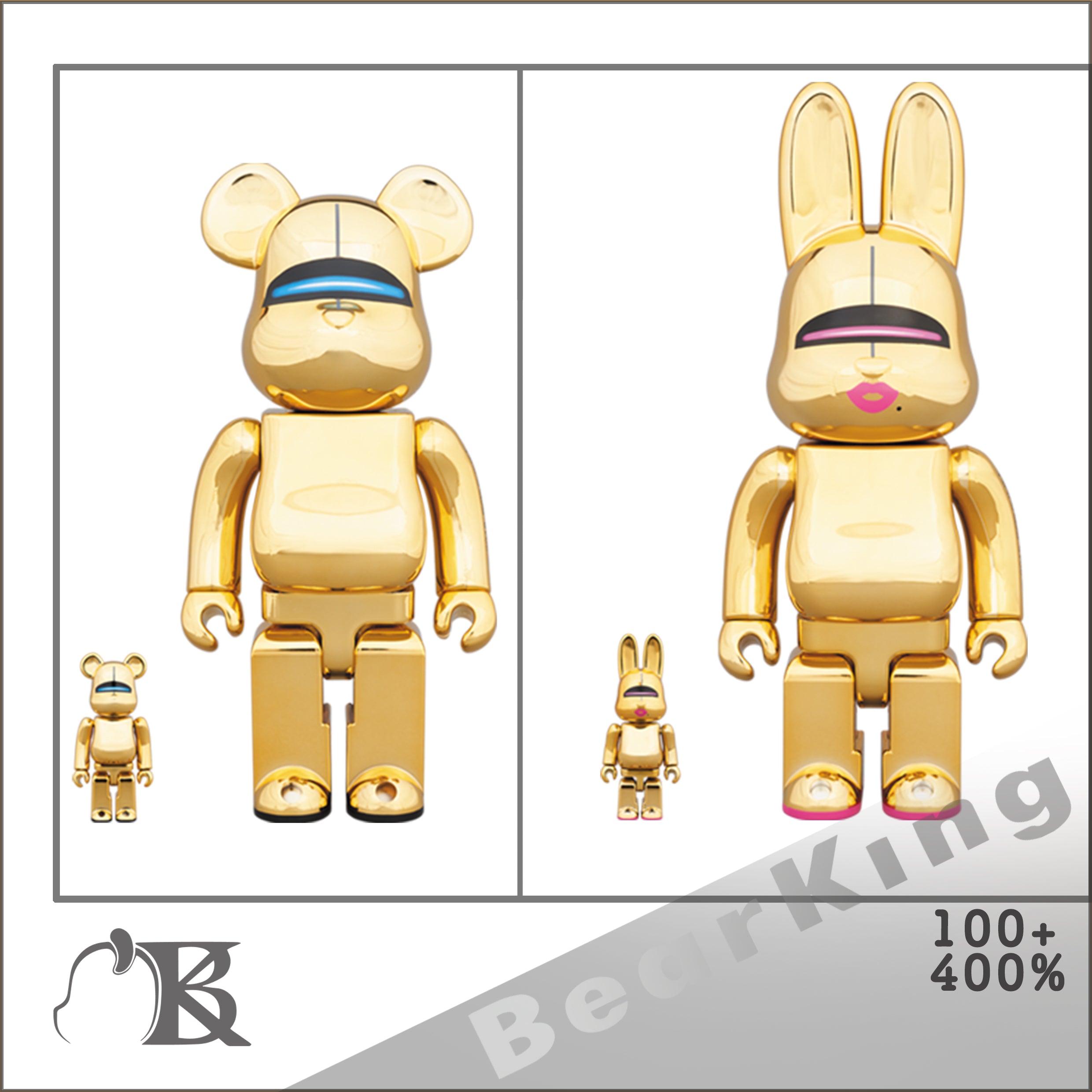 メーカー包装済】 BE@RBRICK Sorayama sexy robot ベアブリック 2種