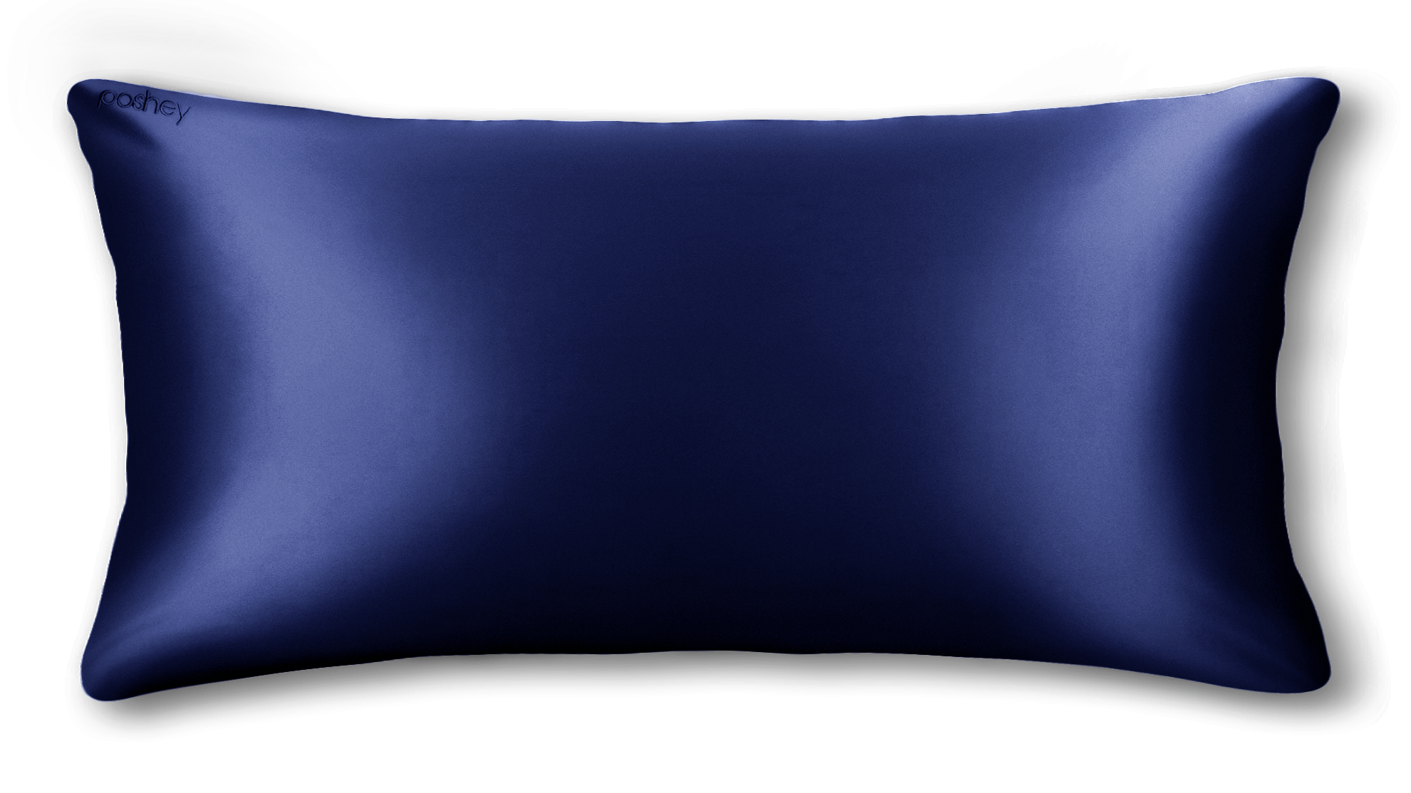 navy blue silk pillowcase