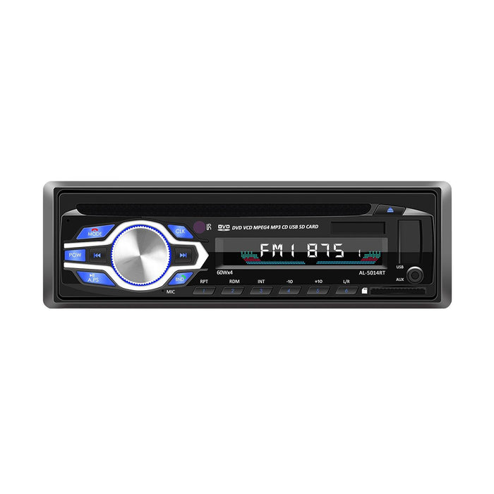 ESSGOO TS0005 | Single Din DVD CD Car Stereo MP3 Player FM Audio Radio BT USB AUX SD In-dash