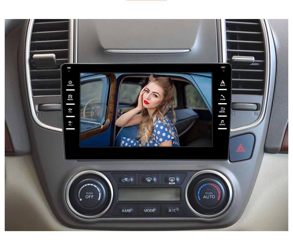 ESSGOO AS8001  Single Din 8-inch Android Autoradio Head Unit Stereo With  iPhone Player