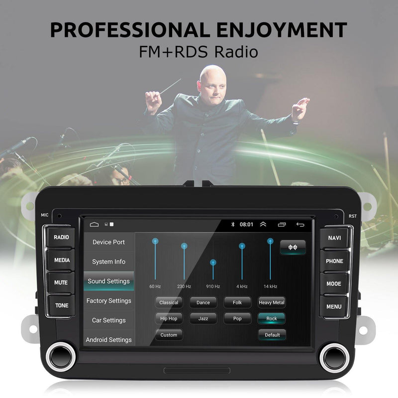 ESSGOO AR7002 | Android 7" Car Multimedia For VW 5 PASSAT Tiguan Caddy