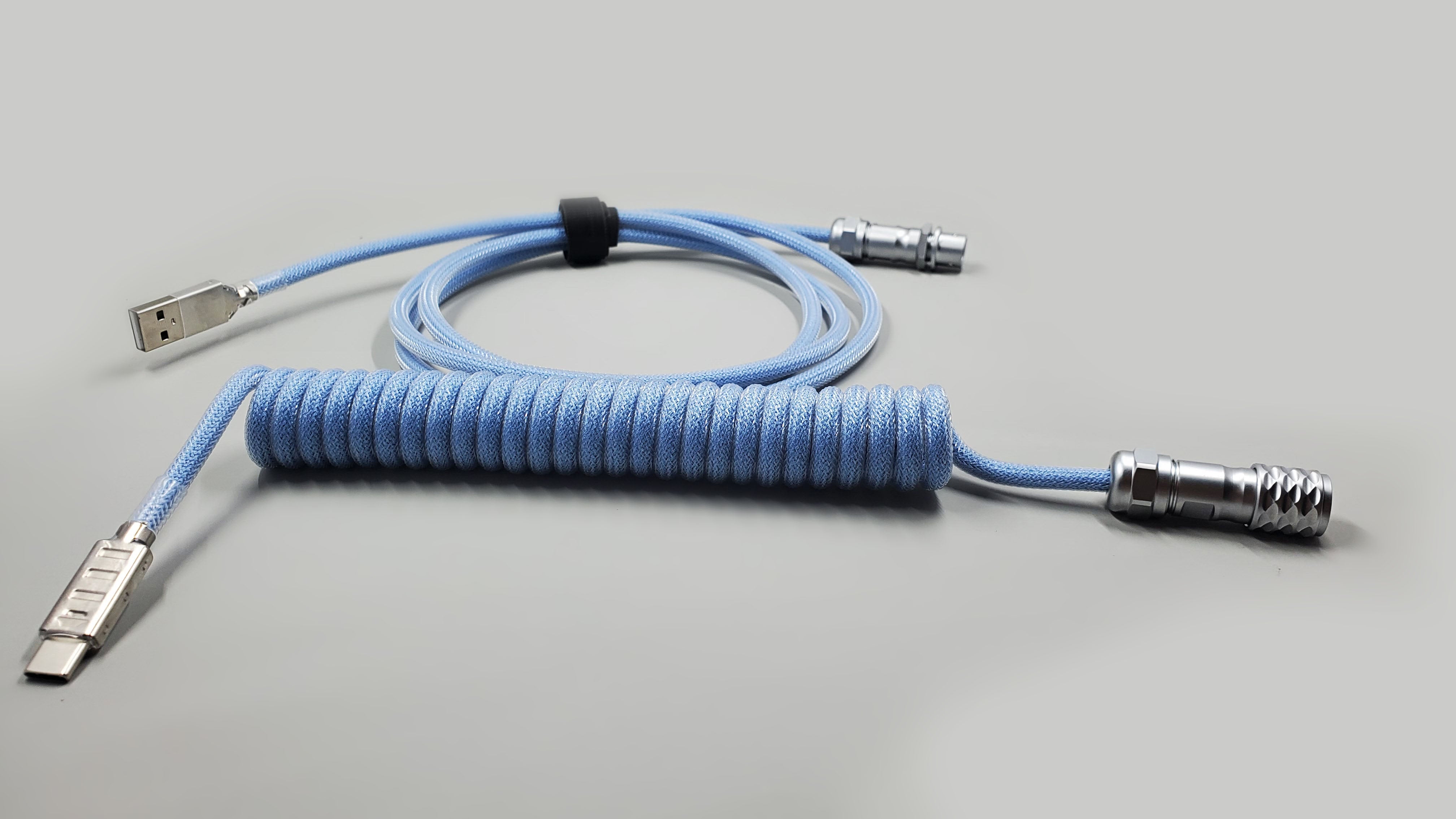 paracord coiled cable