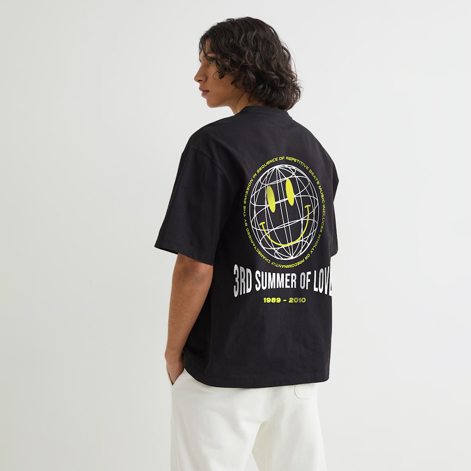 3rd Summer of Love Relaxed Fit Print T-Shirt