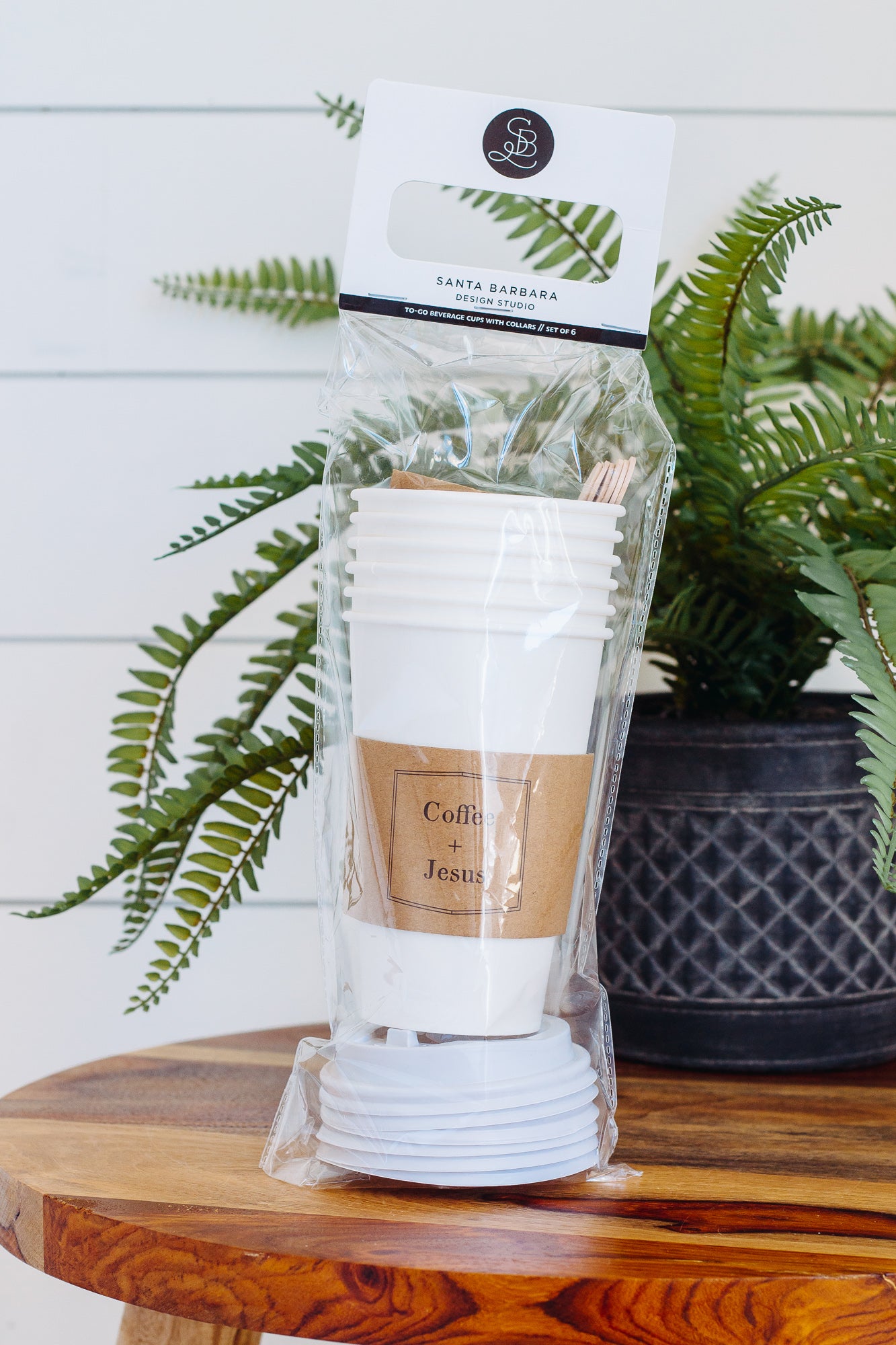 Coffee + Jesus Paper Cup Set