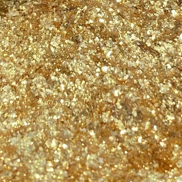 temperament Laat je zien draai Edible Glitter in Bright Gold / Sprinklify