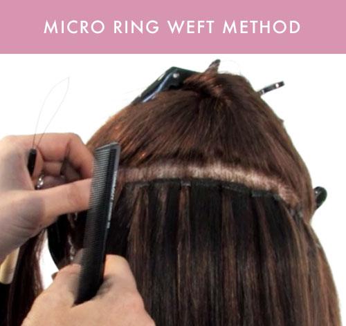 Micro Ring Weft Hair Extensions Course | Accredited – Hair Extension  Courses Aus
