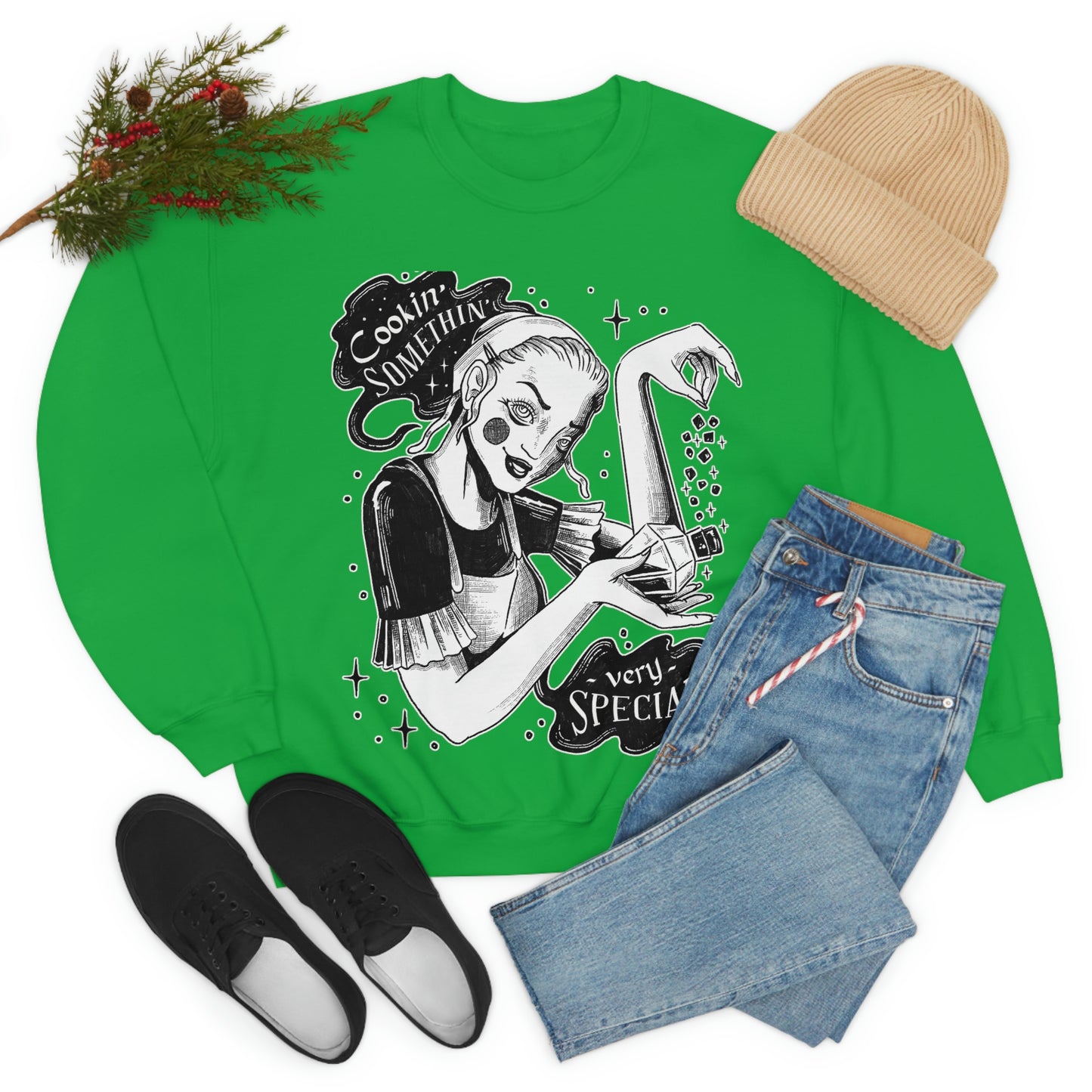 Witch Special, Goth Aesthetic Sweatshirt