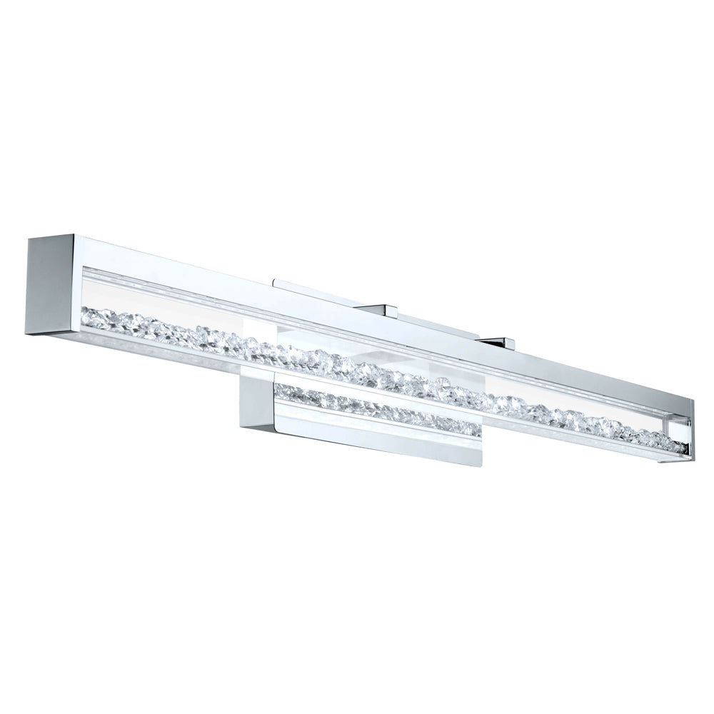 Cardito LED Vanity Light in Chrome by Eglo USA (201731A) from Lighting   Bulbs Unlimited