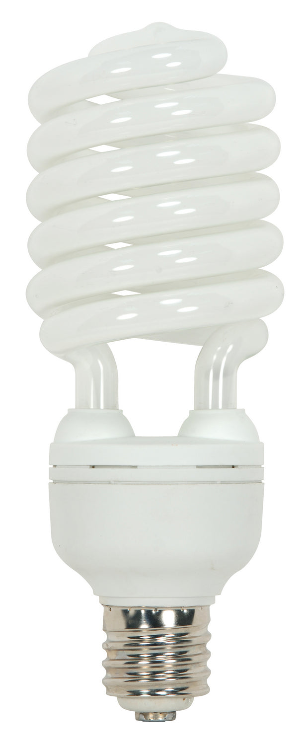 350 Watt Satco S7399 85 Watt 5700 Lumens Hi-Pro Spiral CFL Daylight White 5000K Medium Base 120 Volt Light Bulb