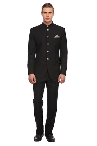 buy mens black bandhgala jodhpuri suit