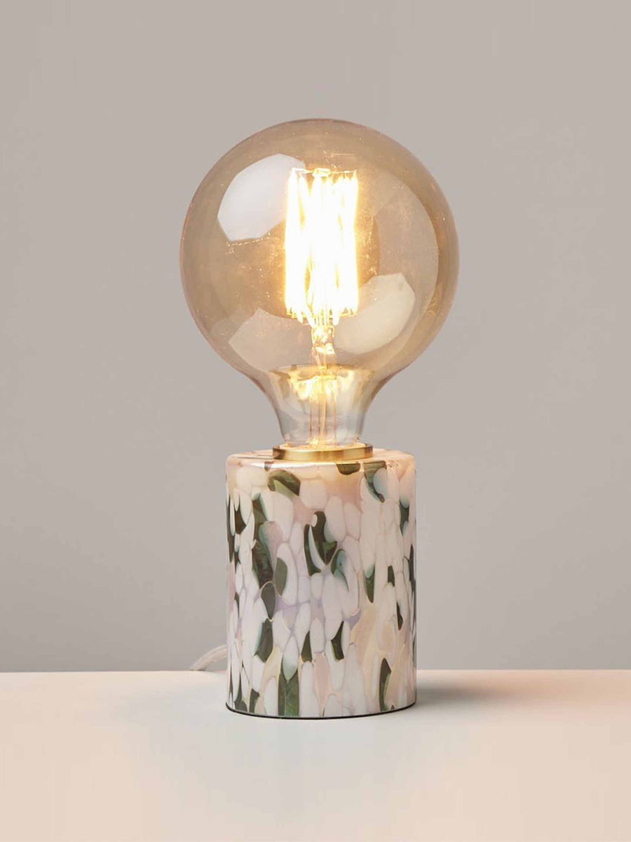 oliver bonas green lamp