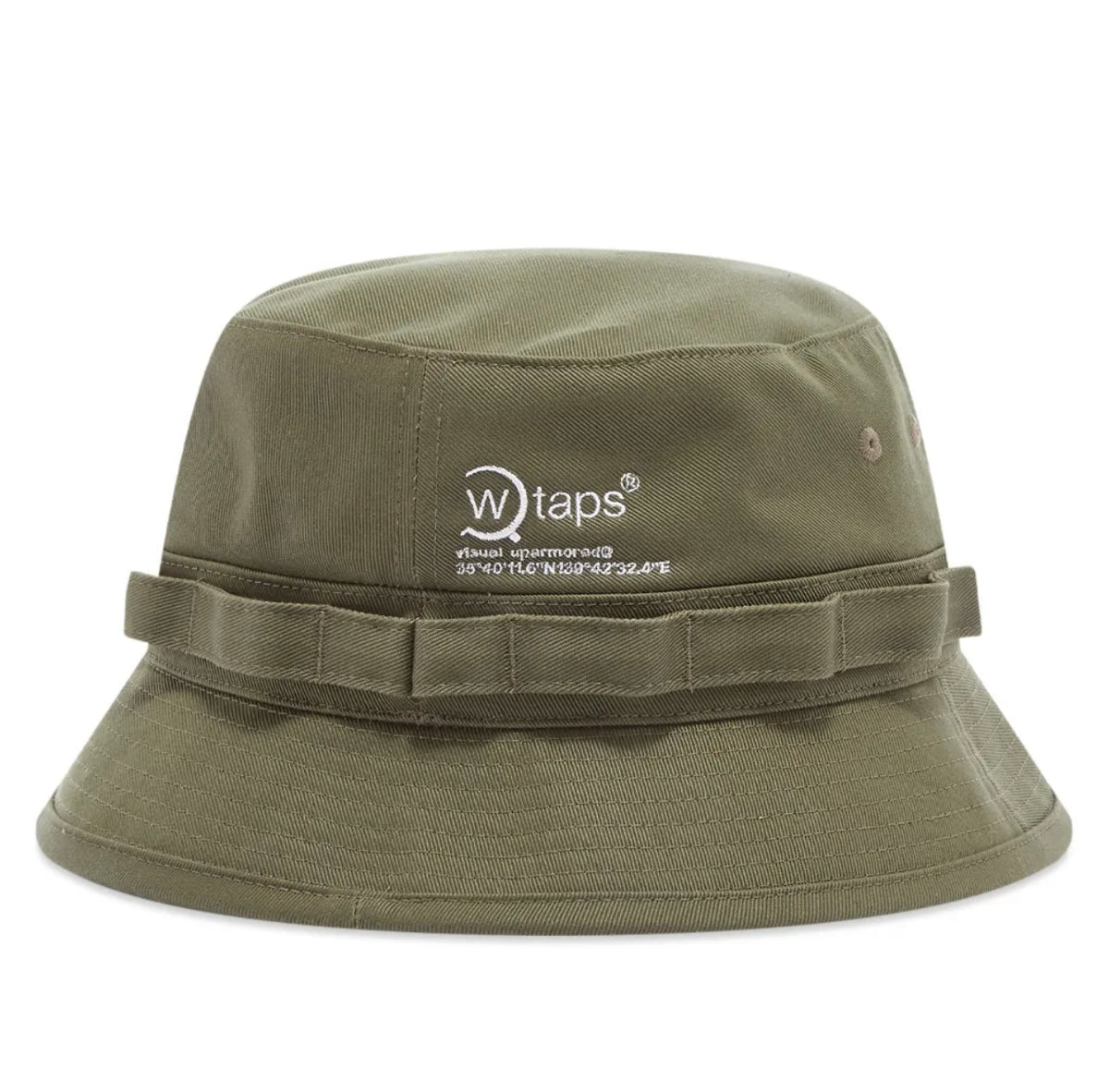 WTAPS JUNGLE 02 HAT COTTON TWILL OLIVE-www.skilltrust.fr