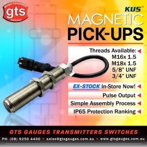 Sending Signal To Your Tacho - KUS Magnetic Pick-Ups GTS Gauges