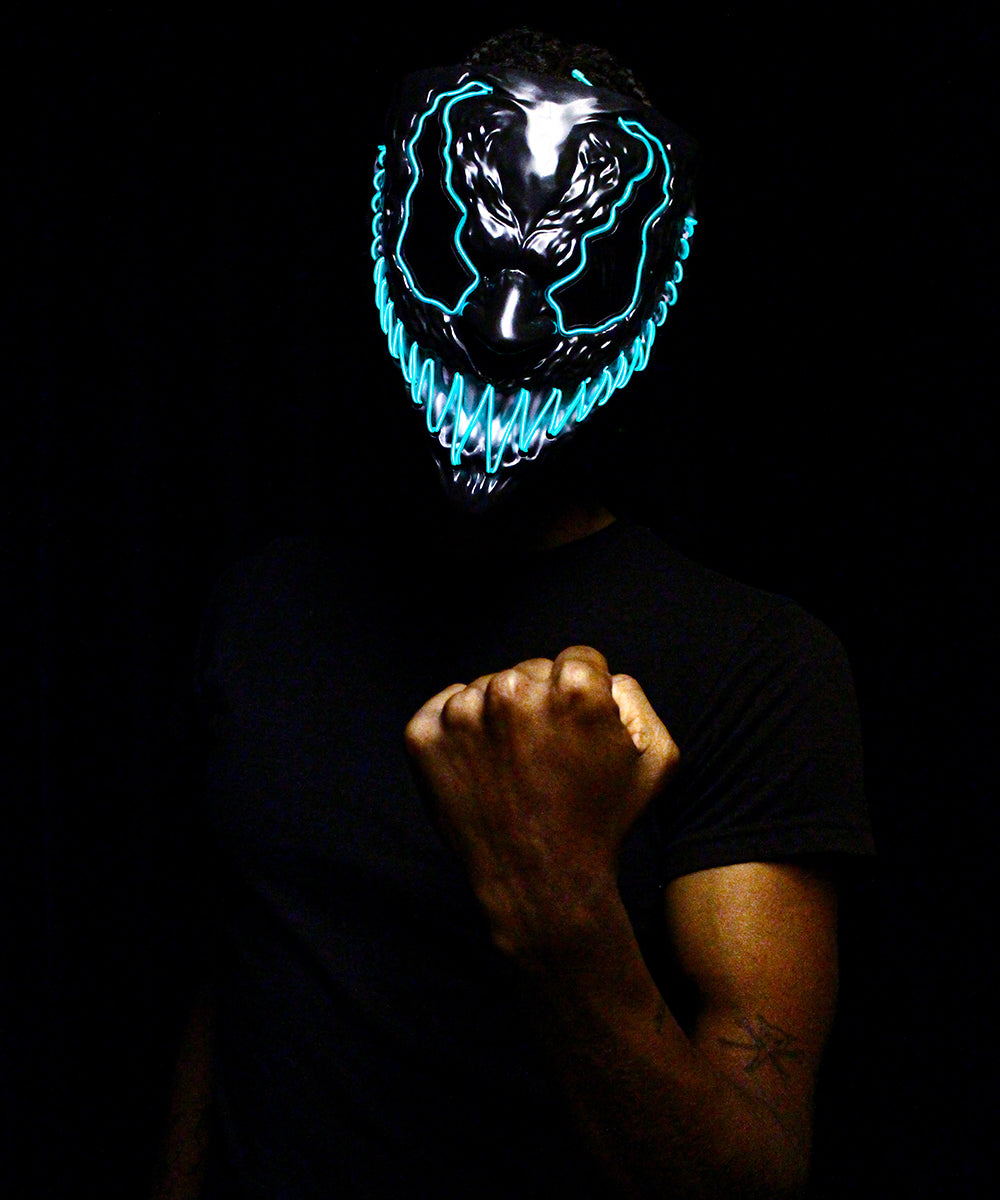 Venobat Halloween Mask with LED Light Up for 2022 Nig – Toospesy