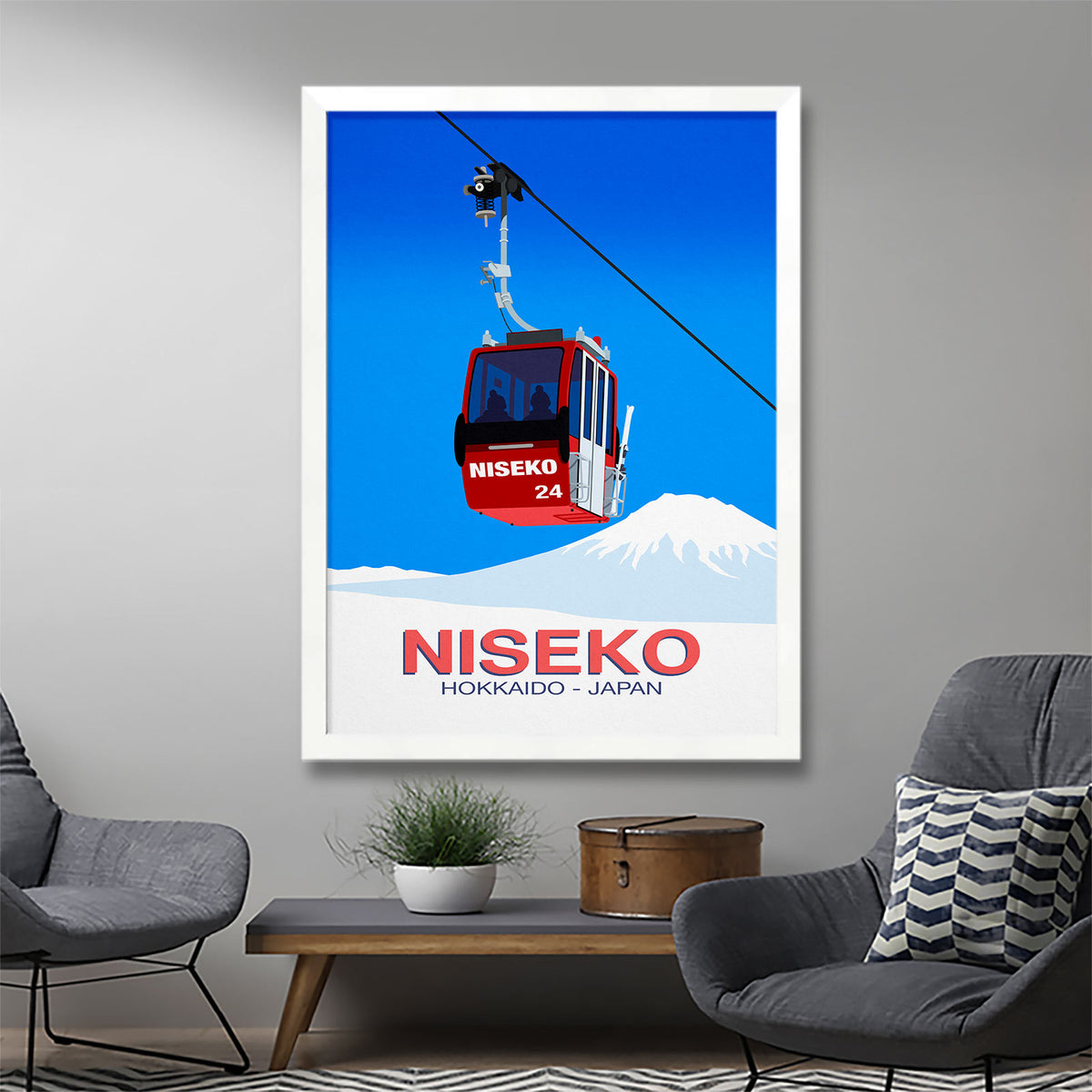 Niseko,Japan Ski Resort Poster