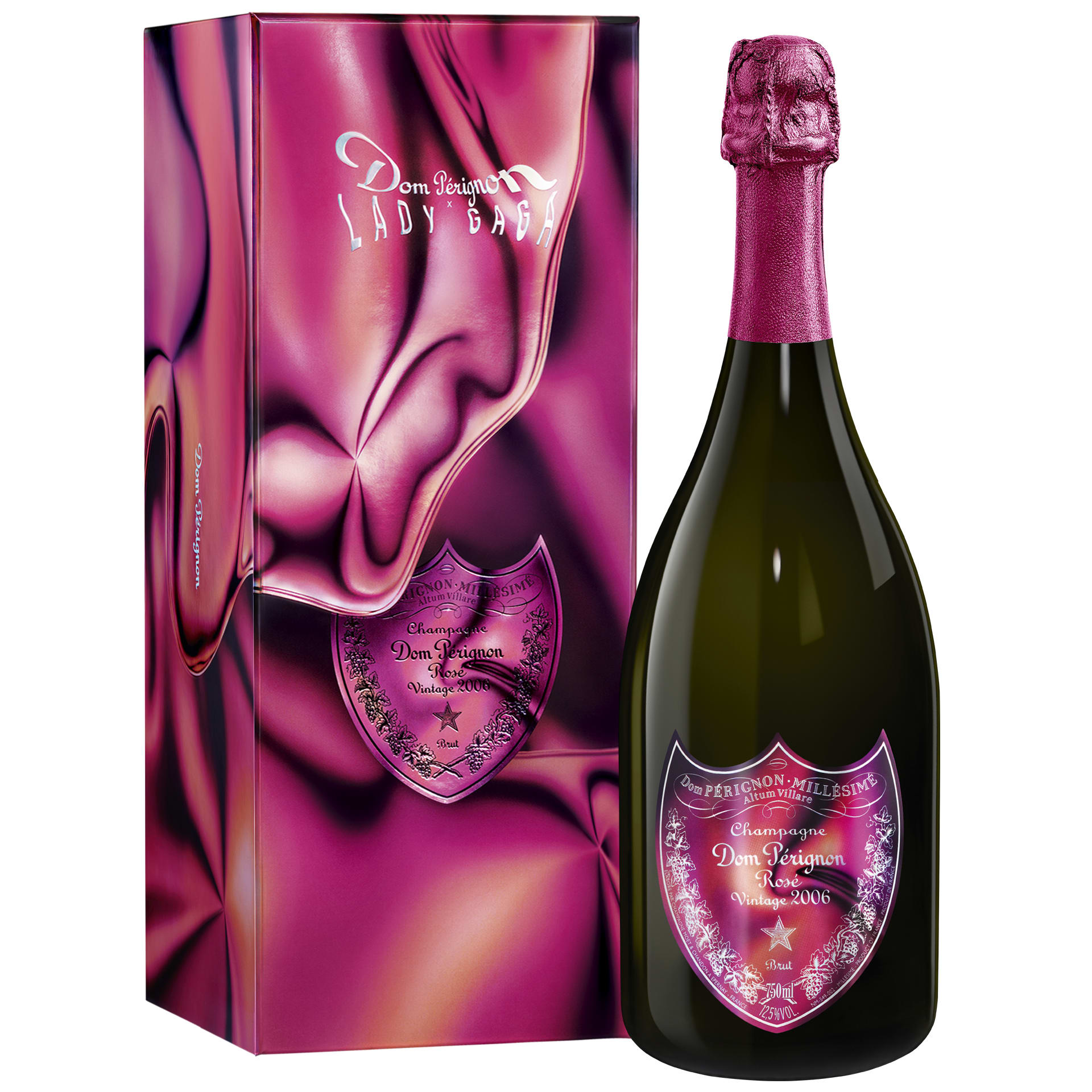 Dom Perignon Lady Gaga Edition Rose Champagne 2006 750ml – BSW Liquor