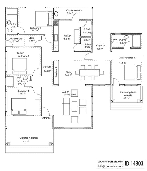 Maramani House And Floor Plans