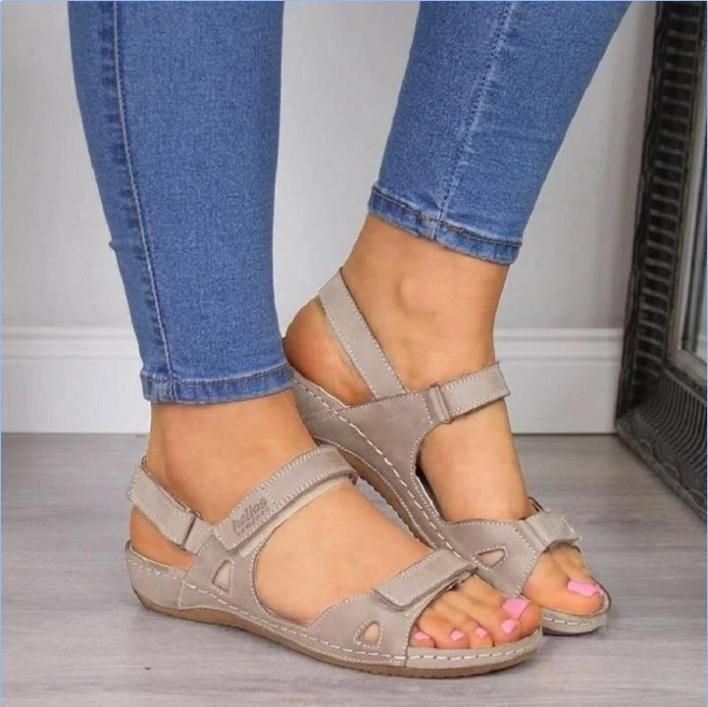 Belifi Premium Faux Leather Women Sandals