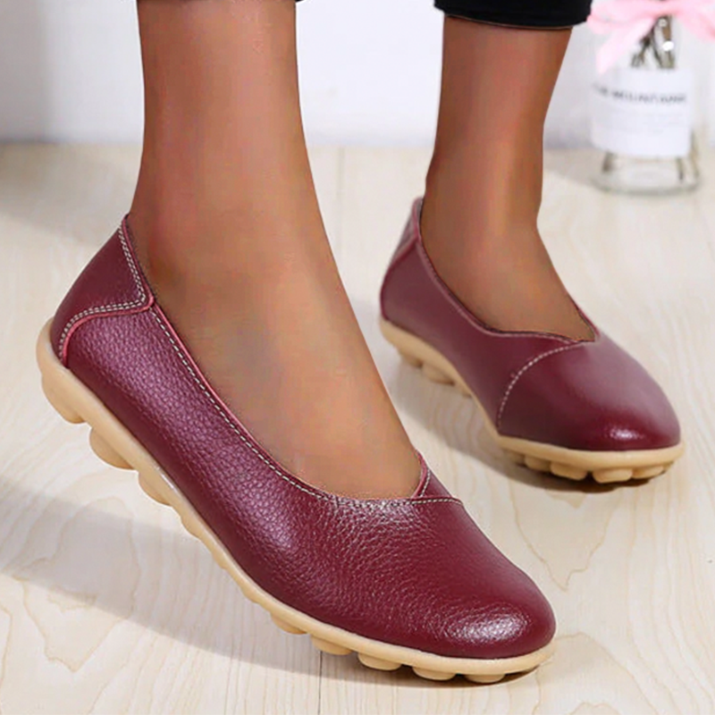 Belifi Pregnant Women Daily Flat Shoes