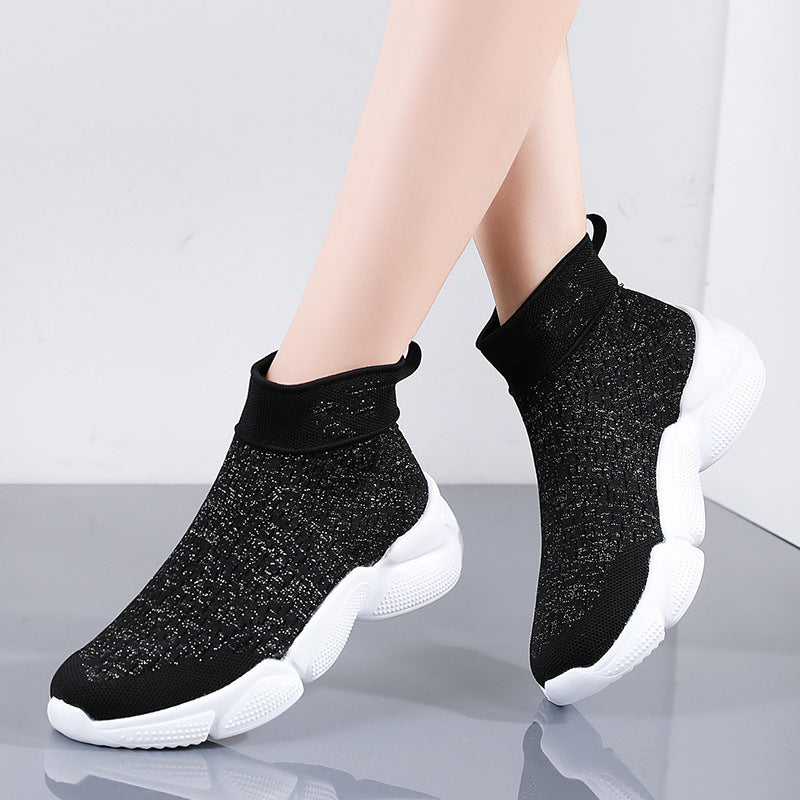 Belifi High-top Leisure Sports Thick-soled Shoes