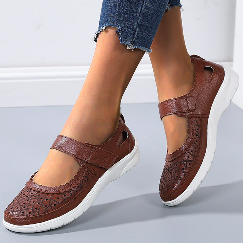 Belifi Cutout Comfort Soft Sole Casual Shoes