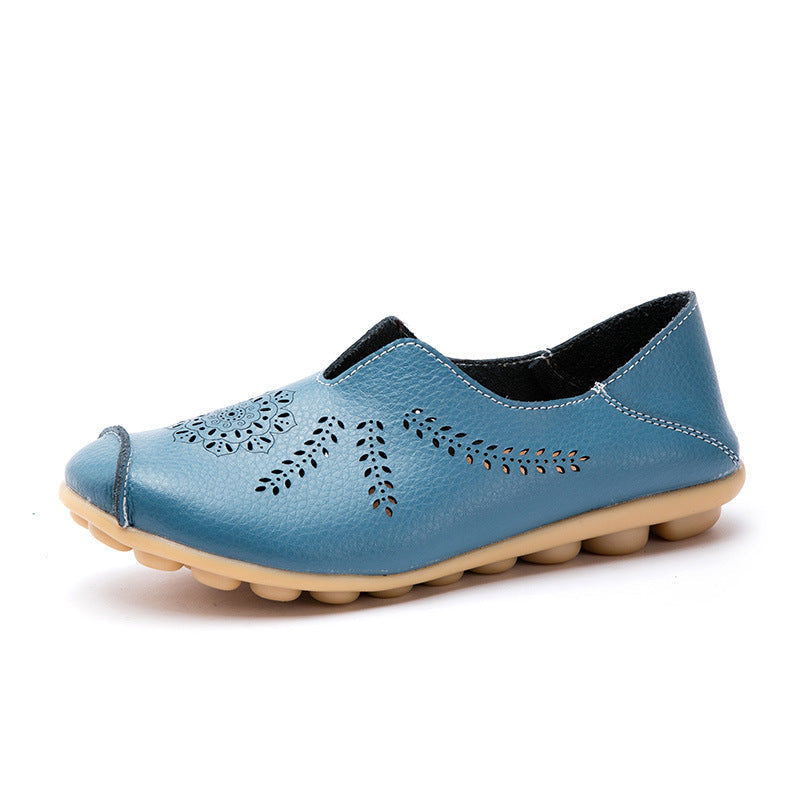 Belifi Hollow Flat Bottom Women Shoes