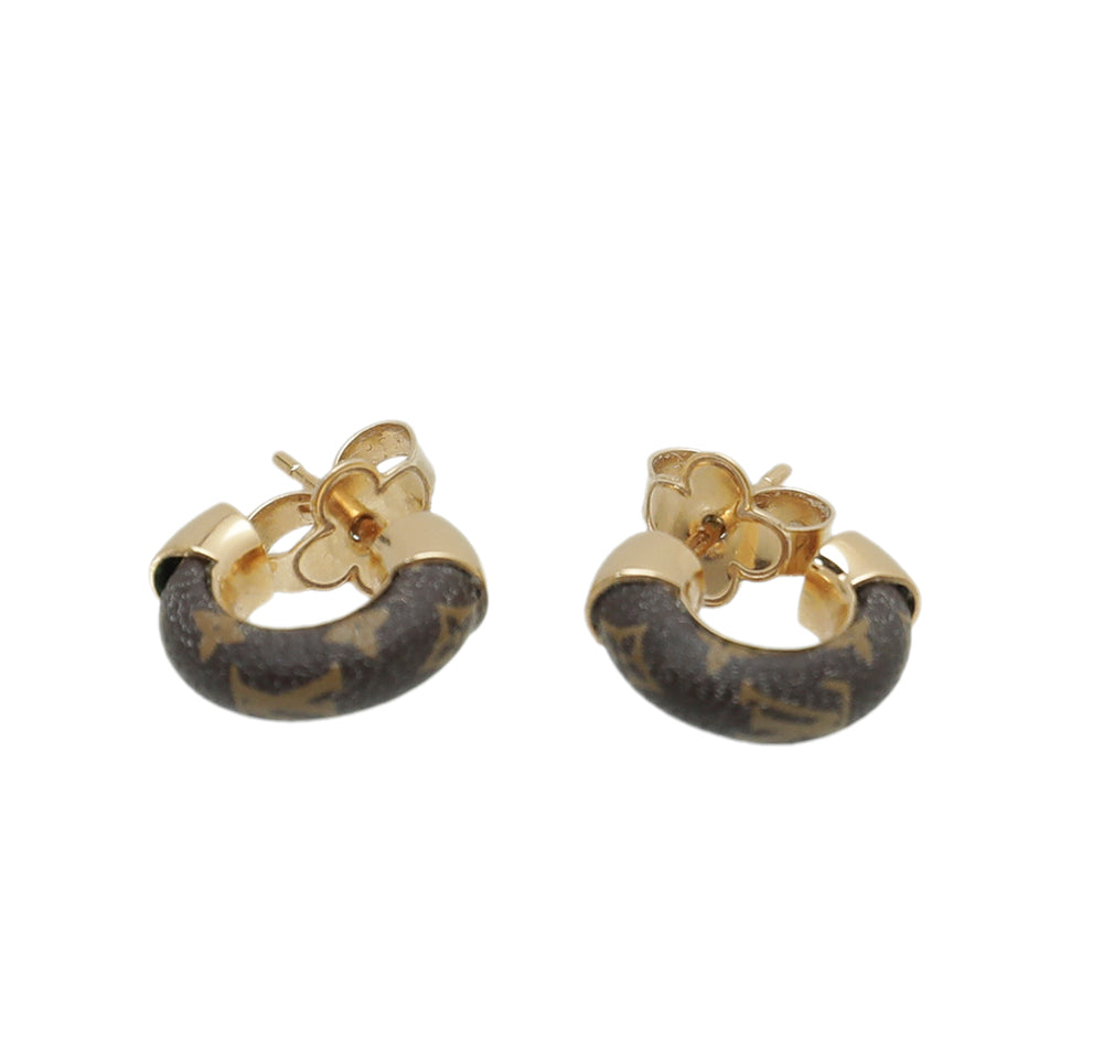 Louis Vuitton Idylle Blossom LV Ear Stud, Yellow Gold and Diamond - per Unit Gold. Size NSA