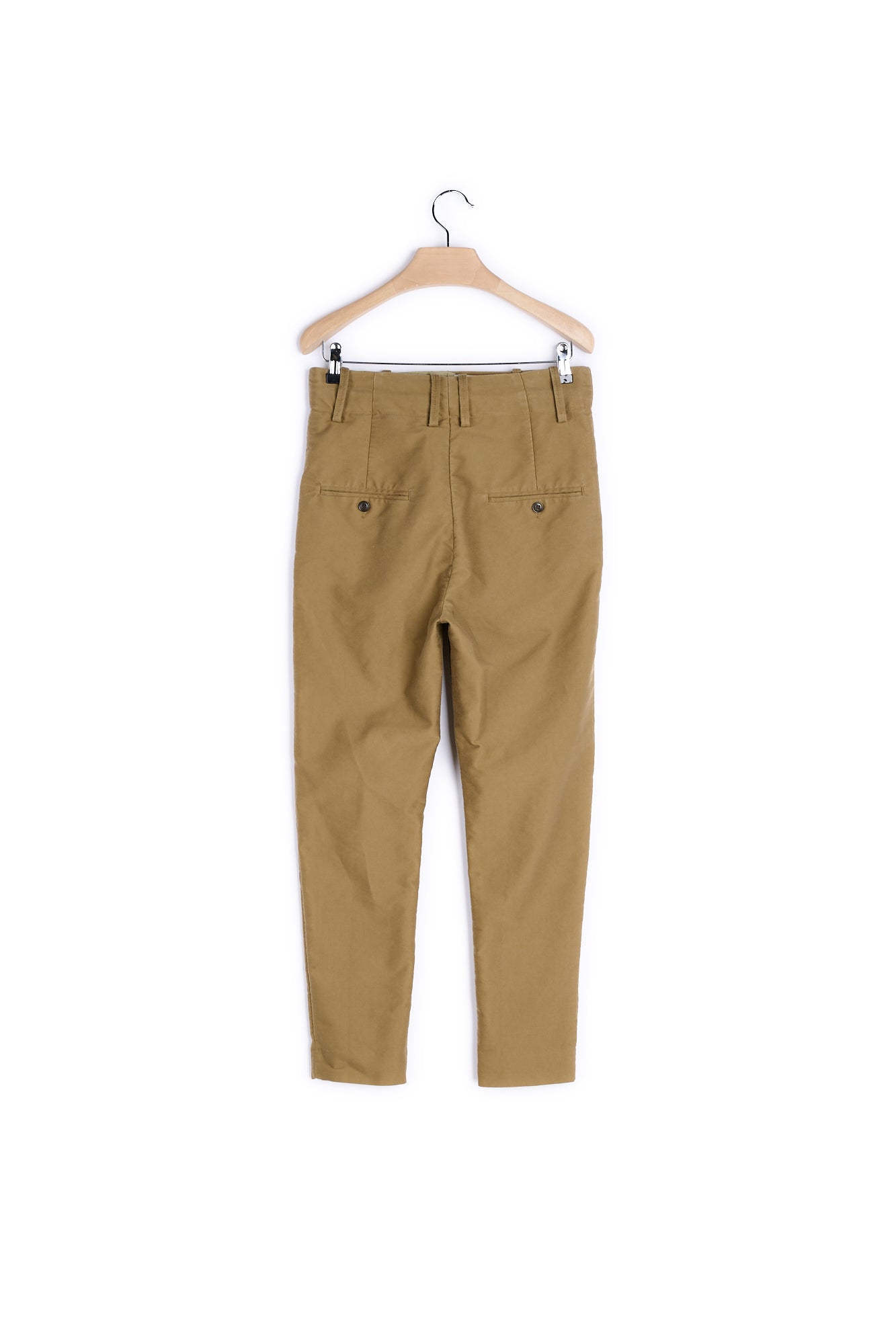 Pantalon Droit en Coton - 36 Isabel Marant seconde vie